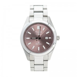 Alexandre Christie AC 1021 Silver Brown Steel Lady MDBSSBO